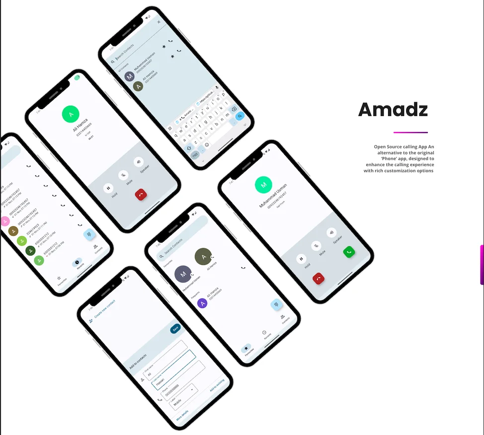 Amadz Dialer screenshot