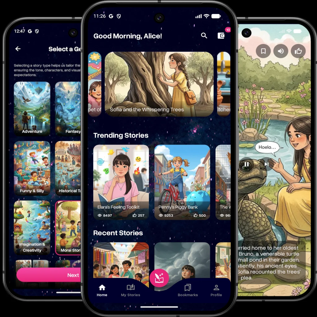 Tamseel AI: Story Generator screenshot